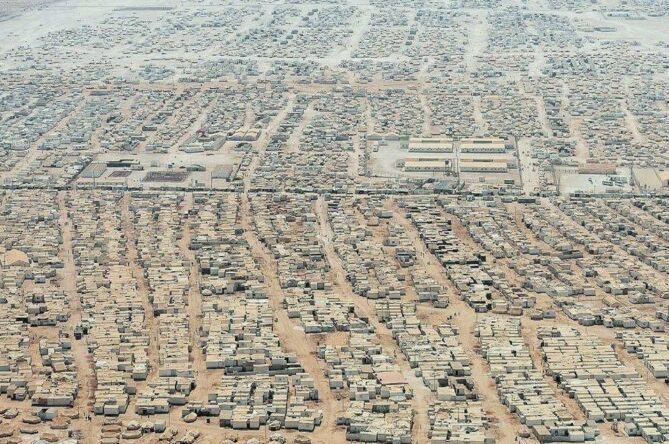 UN Syrian Refugee Camps, Jordan