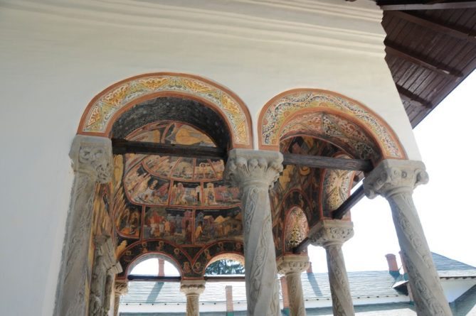 Romania, Sinaia Monastery Romania 