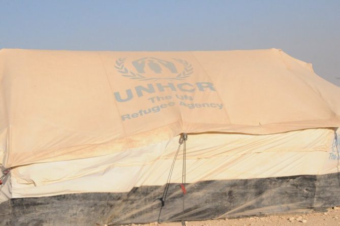 UN Syrian Refugee Camp in JordanUN Syrian Refugee Camp in Jordan
