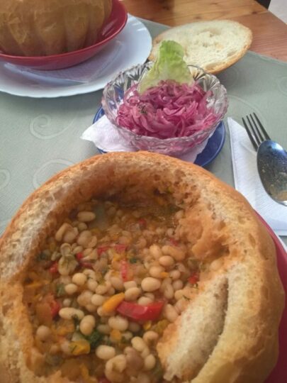 Romania Food- while sightseeing eat local