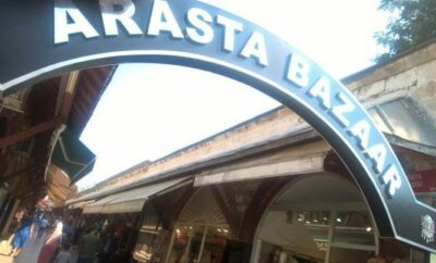 Arasta Bazaar in Istanbul, Turkey