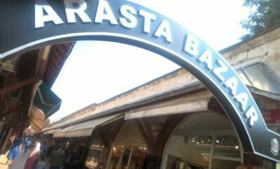 Arasta Bazaar in Istanbul, Turkey