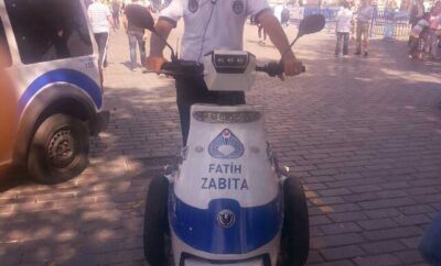 Use the Mobile Municipal Police Officers in Istanbul