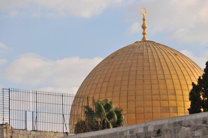 Jerusalem is Complicated and Intense. Jerusalem, The Temple Mount (Haram Es Sharif), Dome of the Rock Jerusalem is Complicated and Intense. Jerusalem, The Temple Mount (Haram Es Sharif), Dome of the Rock