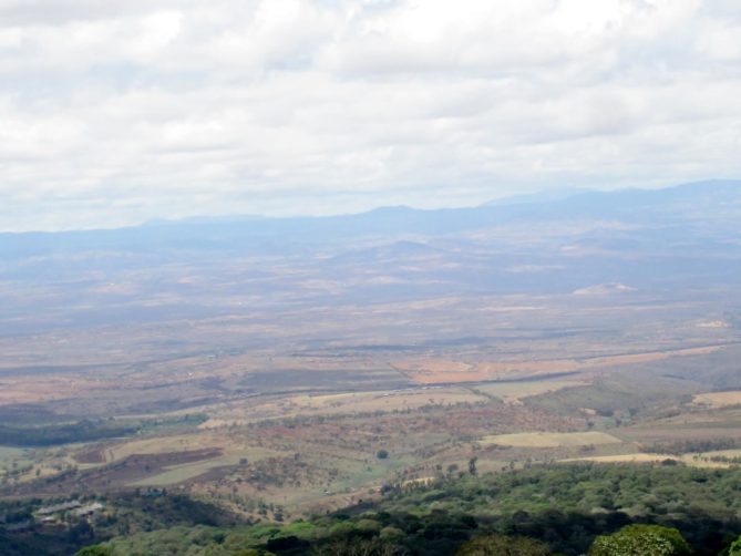 panoramic view Tanzania Africa