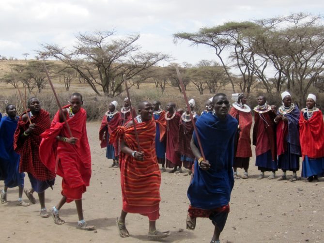 Maasai Clan men