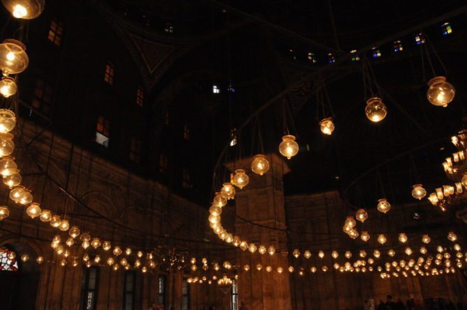 lighting is every thing in a mosque
