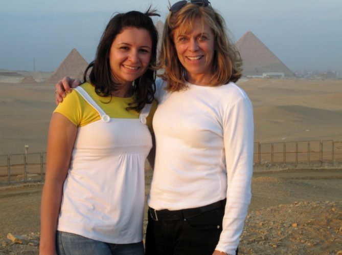Rana and Kate - friends for life
