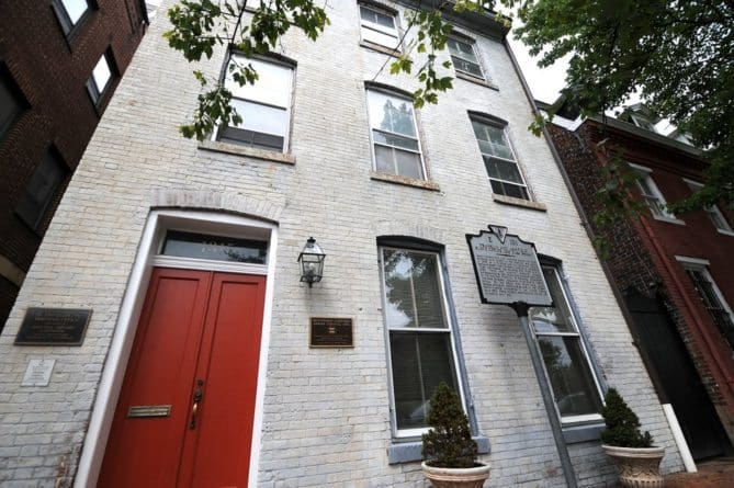 Hunt for Historic Alexandria Homes - Top 10 Homes Franklin house