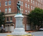 Hunt for Historic Alexandria Homes - Top 9 Homes the statue