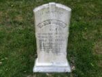 African American Heritage Park - tombstone