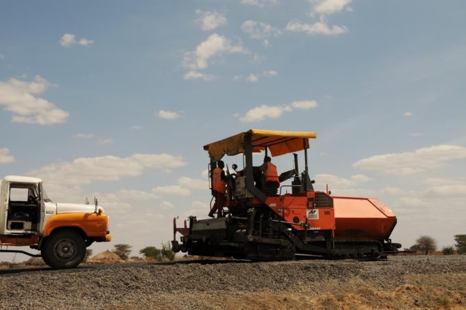My African Safari - Tarangire Safari Camp My African Safari - Tarangire Safari Camp - construction trucks