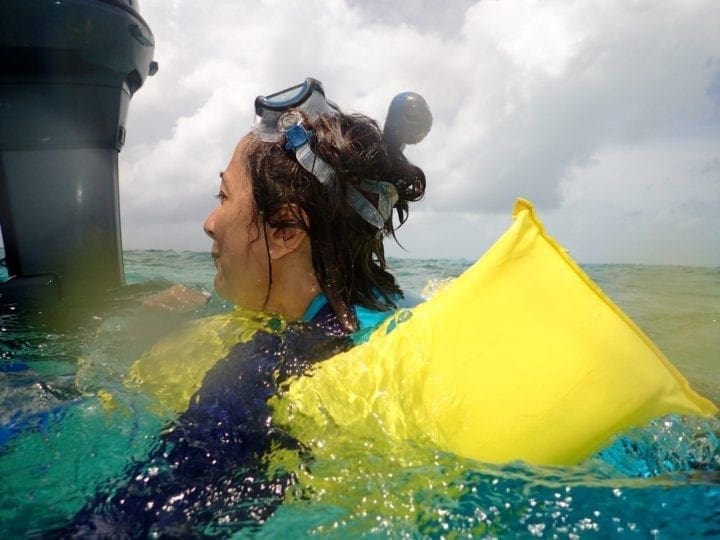 Belize Barrier Coral Reef and Snorkel- cosmia snorleing