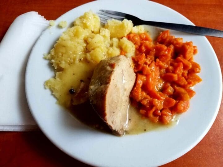 typical milk bar meal - simple food