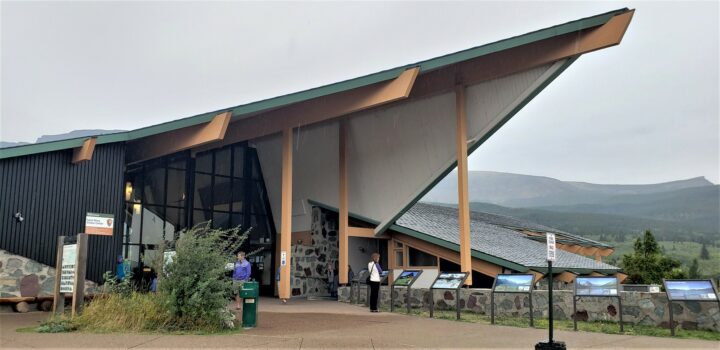 Glacier National Park Itinerary - West, East and North East Glacier St Mary's visitor center.