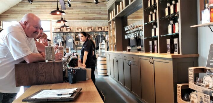 What Do Jameson Whiskey, Guinness Beer and Woodinville Whiskey Have in Common? Gary at the bar