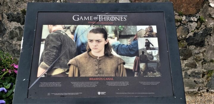 Visit Belfast and the Best Game of Thrones Locations-Black and White, Arya Stark