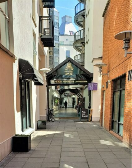 dublin ireland irish whiskey museum entrance