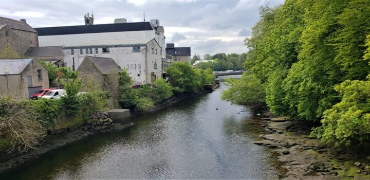 river eske. homeland, donegal, ireland the River Eske in northwest Ireland