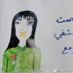 Syrian Refugee Children art, Jordan
