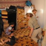 Inside Syrian home at UN Refugee Camp Inside Syrian home
