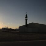 mosque, Amman Jordan to UN refugee camp