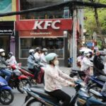 Buddist funeral motor bike girl