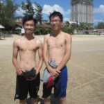 Boys shelling, Vung Tau, Vietnam