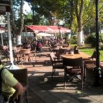 Outdoor cafe