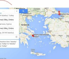 Istanbul Turkey to Athens, Greece